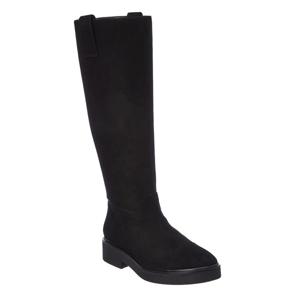 NEW Stuart Weitzman Henley Suede Knee-High Boot in Black Sz. 6.5 - Picture 1 of 4